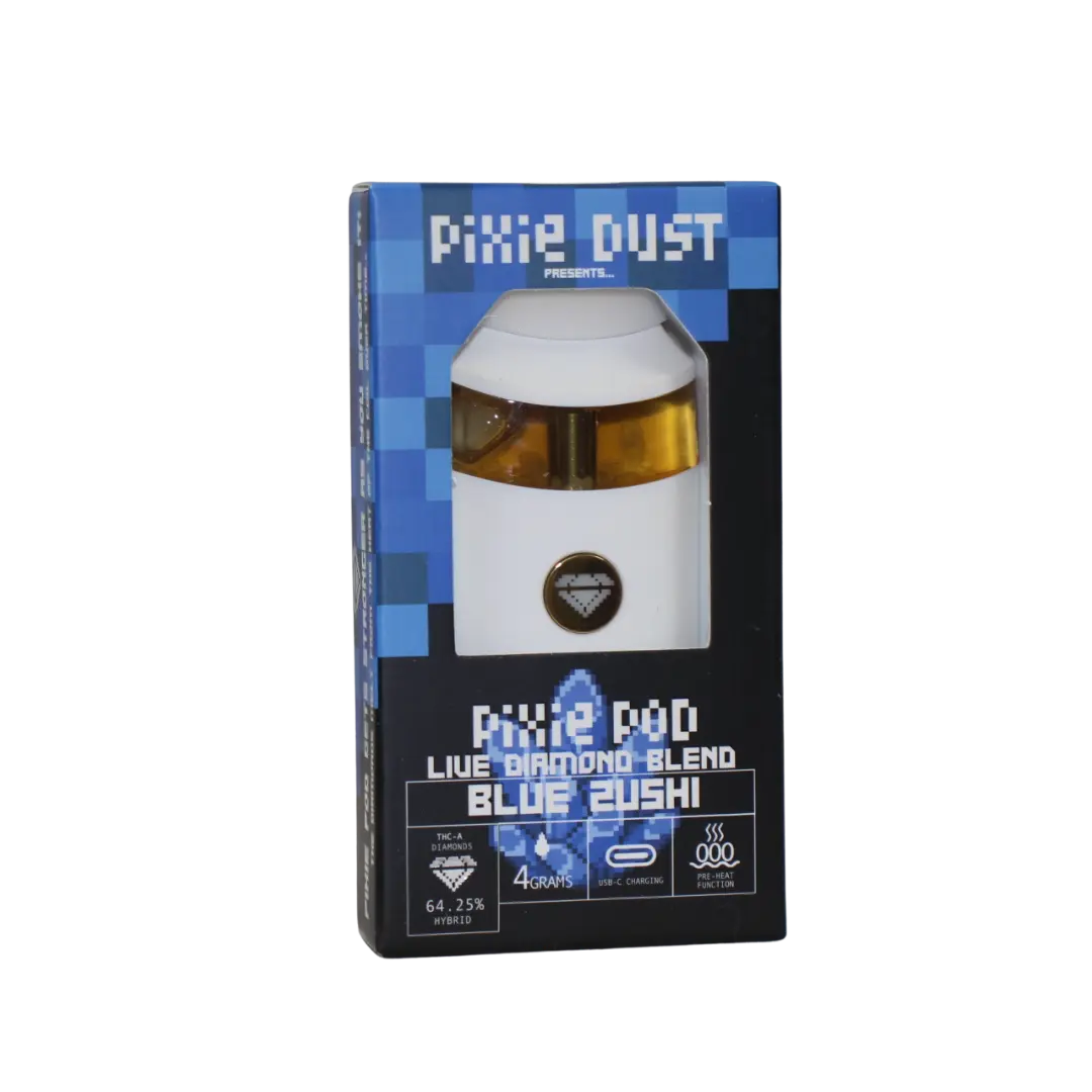 PIXIE POD THC-A DIAMONDS 4GM DISPOSABLE PIXIE DUST