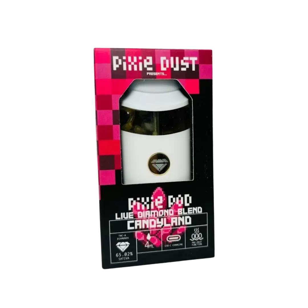 PIXIE POD THC-A DIAMONDS 4GM DISPOSABLE PIXIE DUST