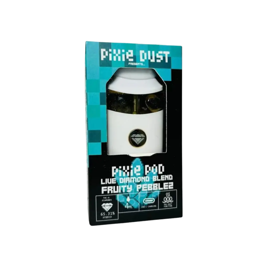 PIXIE POD THC-A DIAMONDS 4GM DISPOSABLE PIXIE DUST