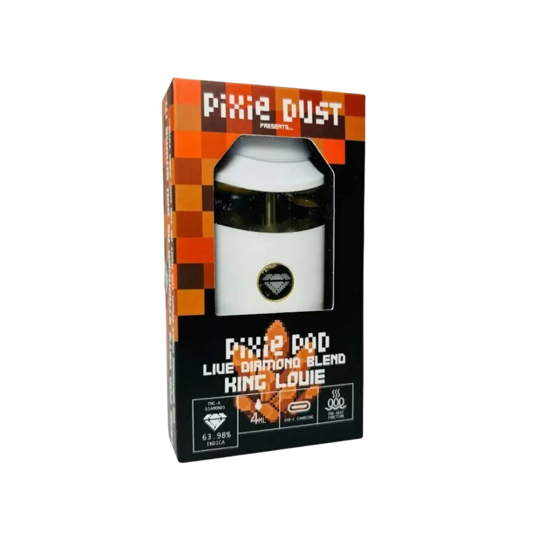 PIXIE POD THC-A DIAMONDS 4GM DISPOSABLE PIXIE DUST