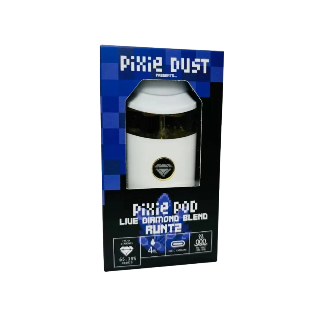 PIXIE POD THC-A DIAMONDS 4GM DISPOSABLE PIXIE DUST