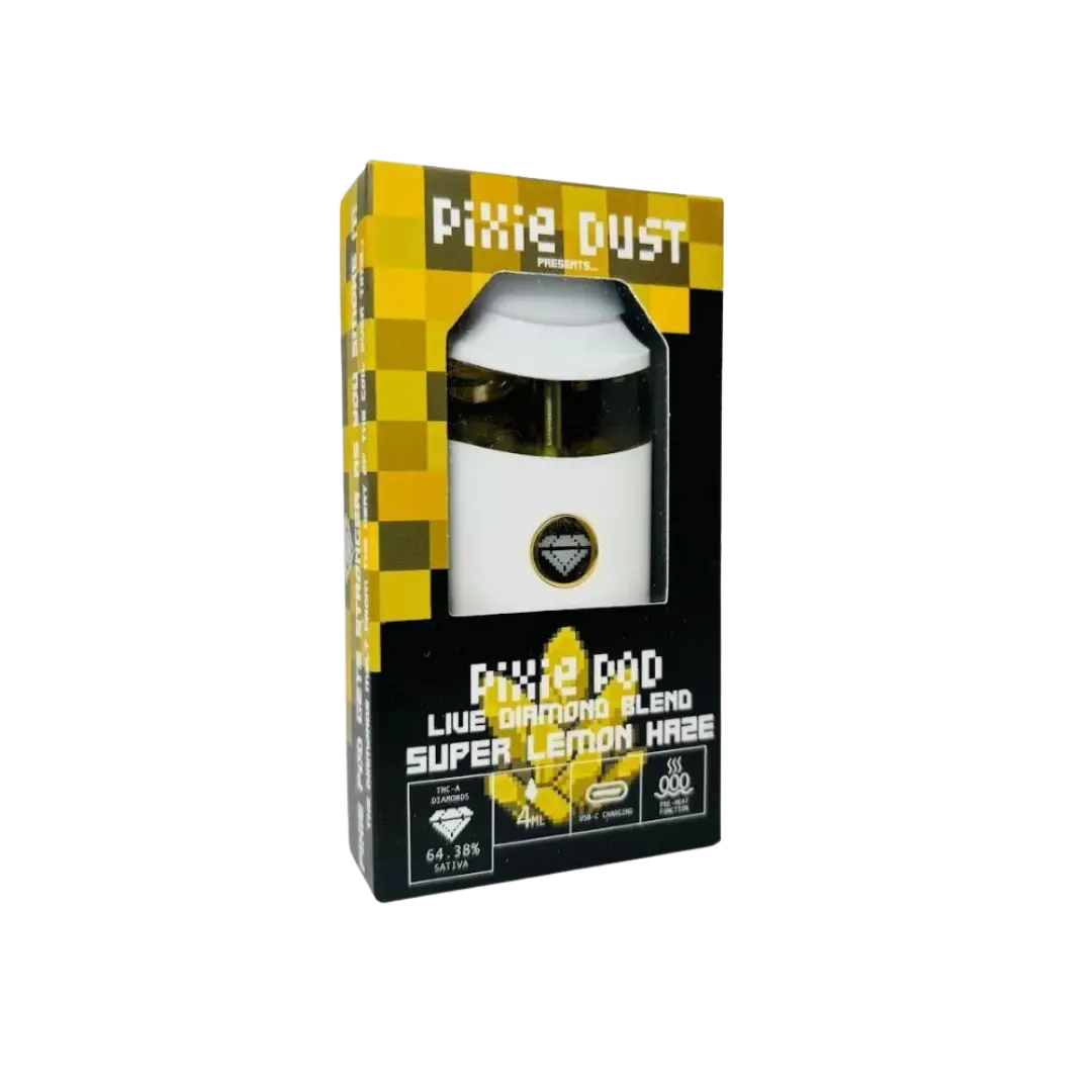 PIXIE POD THC-A DIAMONDS 4GM DISPOSABLE PIXIE DUST