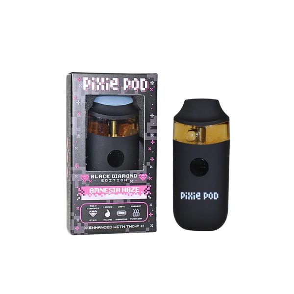 PIXIE POD THC-A DIAMONDS BLACK EDITION 4GM DISPOSABLE PIXIE DUST
