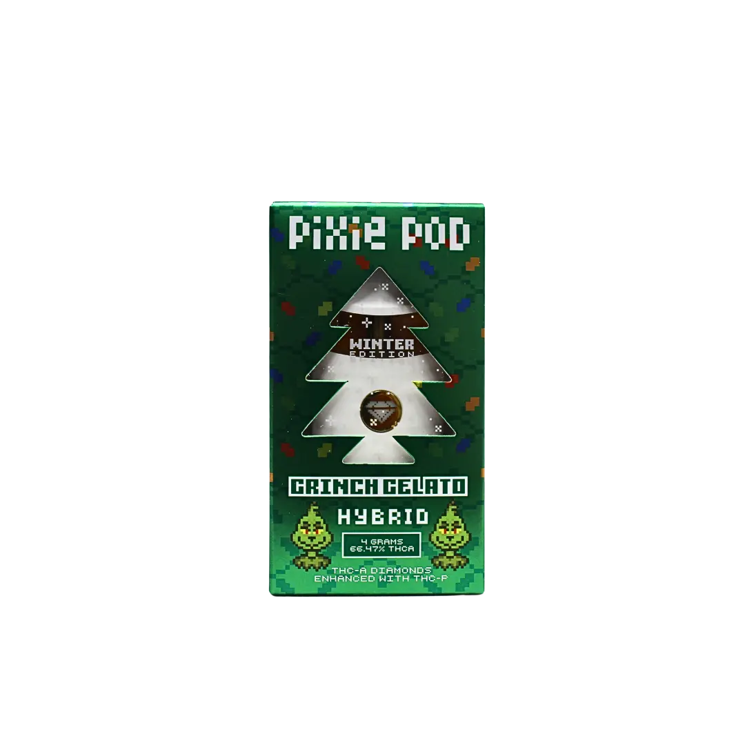 PIXIE POD WINTER EDITION 4GM THC-A + THC-P DIAMONDS DISPOSABLE PIXIE DUST