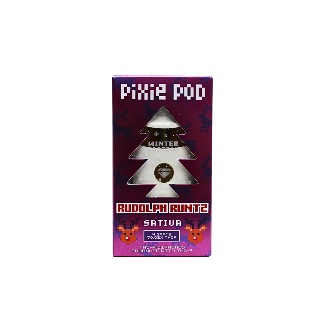 PIXIE POD WINTER EDITION 4GM THC-A + THC-P DIAMONDS DISPOSABLE PIXIE DUST