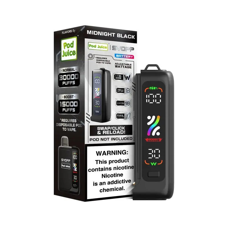 POD JUICE SVOPP 1100MAH BATTERY DEVICE POD JUICE