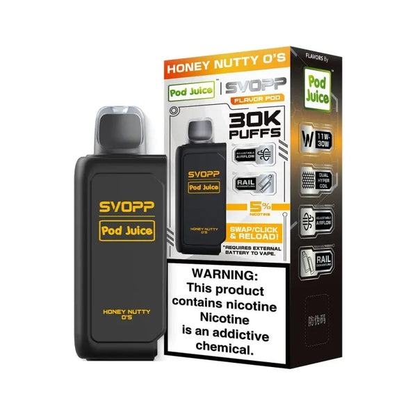 POD JUICE SVOPP 30K DISPOSABLE FLAVOR POD 5% POD JUICE
