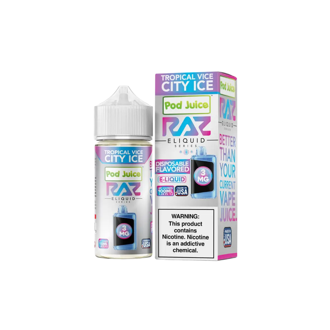 POD JUICE X RAZ E-LIQUIDS POD X RAZ