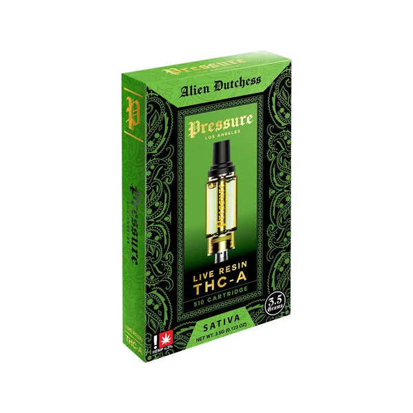 PRESSURE 3.5GM LIVE RESIN THC-A CART PRESSURE