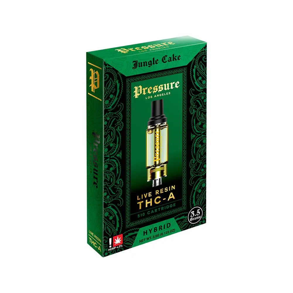 PRESSURE 3.5GM LIVE RESIN THC-A CART PRESSURE