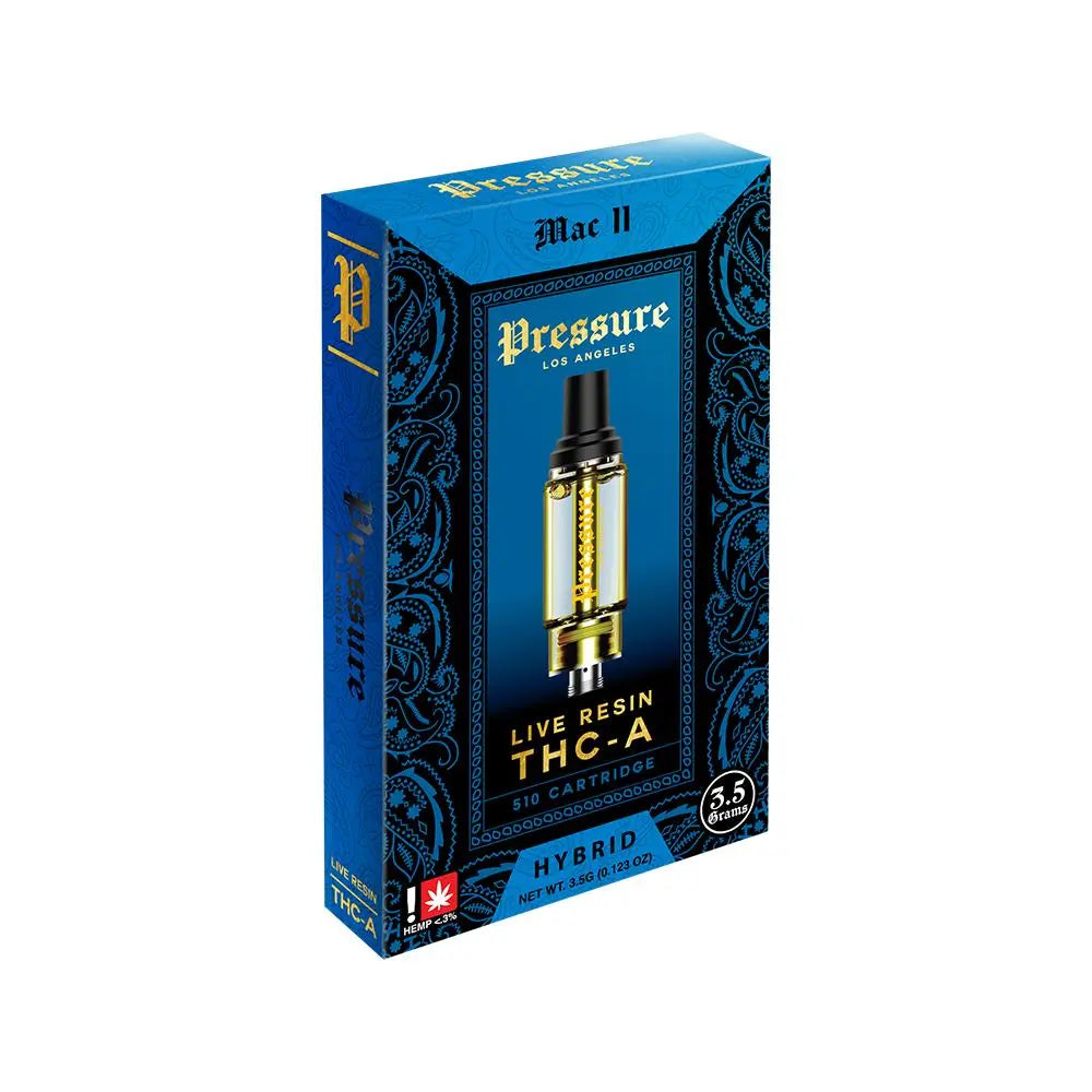 PRESSURE 3.5GM LIVE RESIN THC-A CART PRESSURE