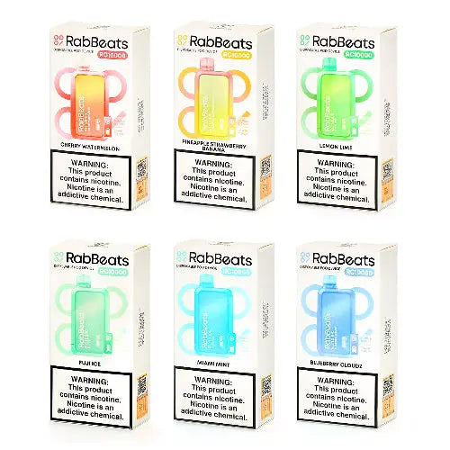 RAB BEATS RC10000 5% NICOTINE RABBEATS