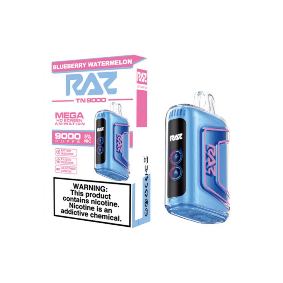 RAZ TN9000 MEGA 9000 PUFFS DISPOSABLE RAZ