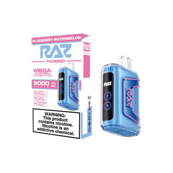 RAZ TN9000 MEGA 9000 PUFFS DISPOSABLE RAZ