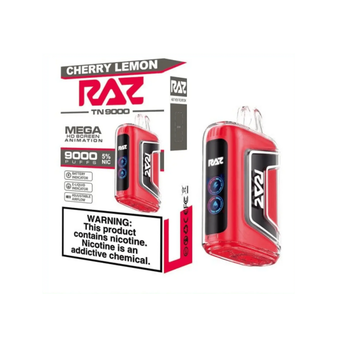 RAZ TN9000 MEGA 9000 PUFFS DISPOSABLE RAZ