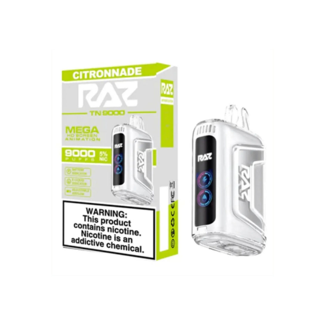 RAZ TN9000 MEGA 9000 PUFFS DISPOSABLE RAZ