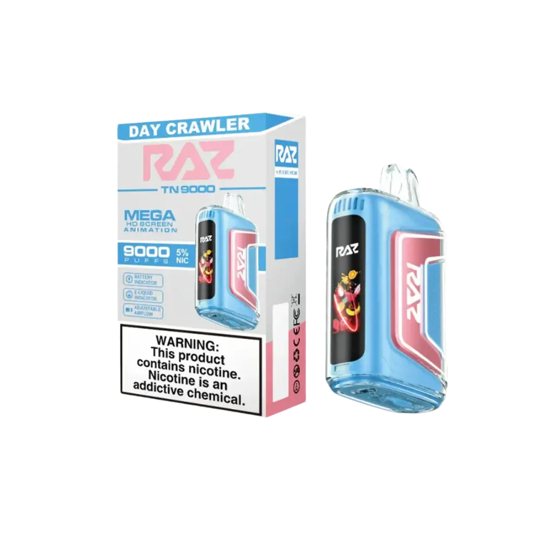 RAZ TN9000 MEGA 9000 PUFFS DISPOSABLE RAZ