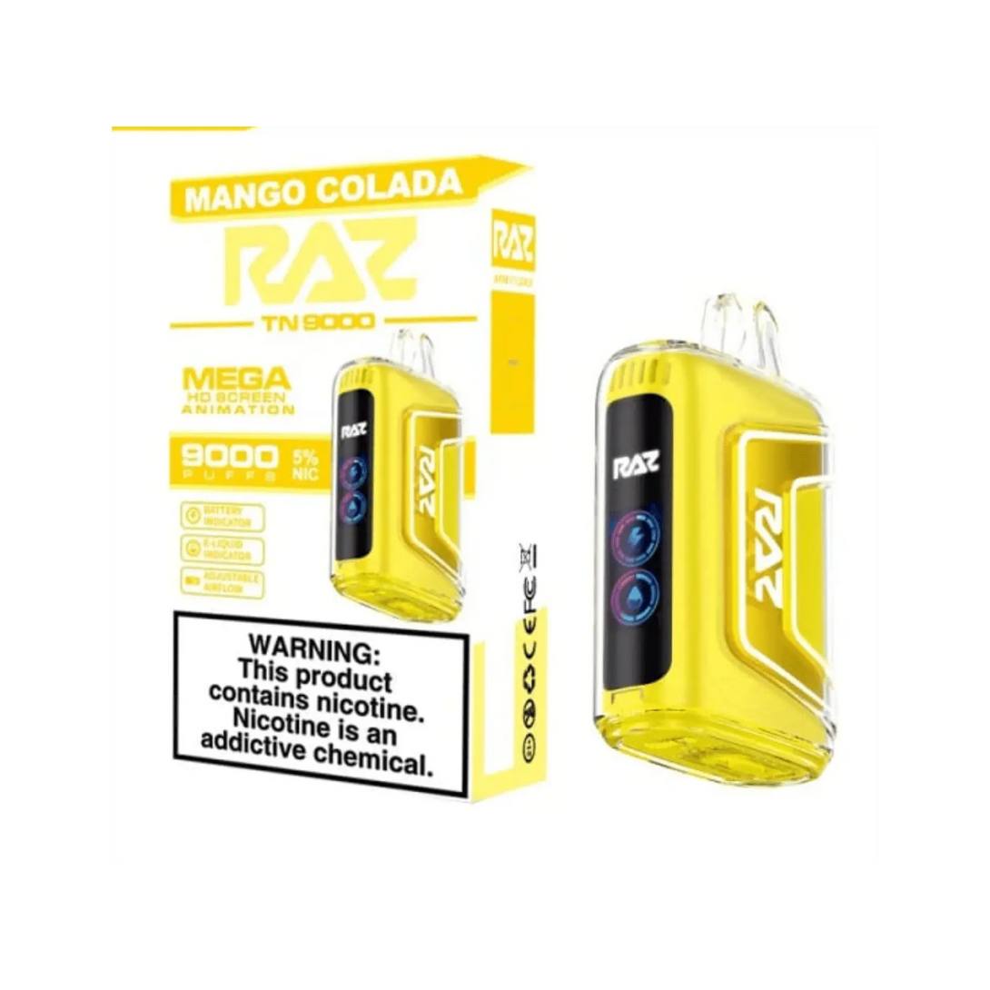 RAZ TN9000 MEGA 9000 PUFFS DISPOSABLE RAZ