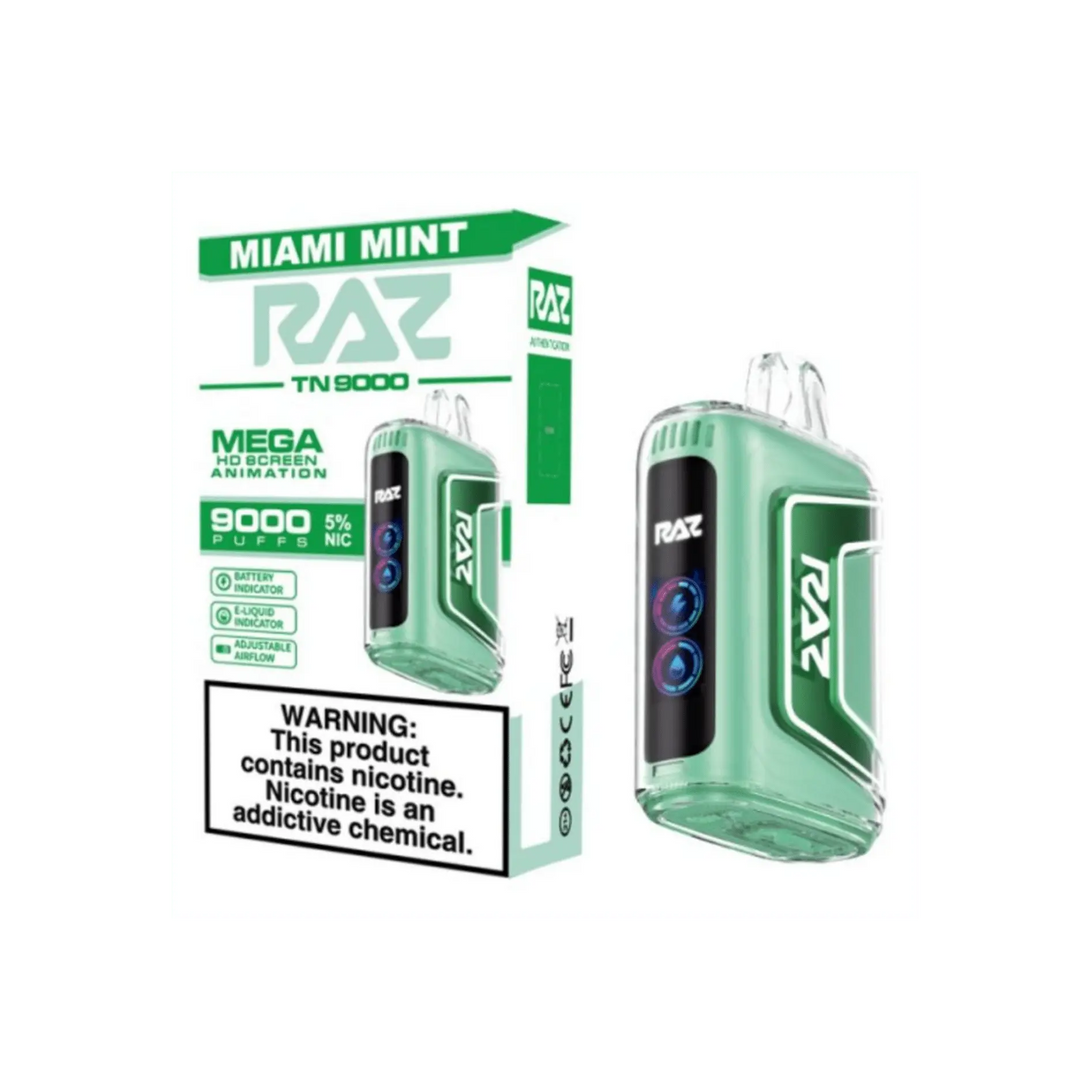 RAZ TN9000 MEGA 9000 PUFFS DISPOSABLE RAZ