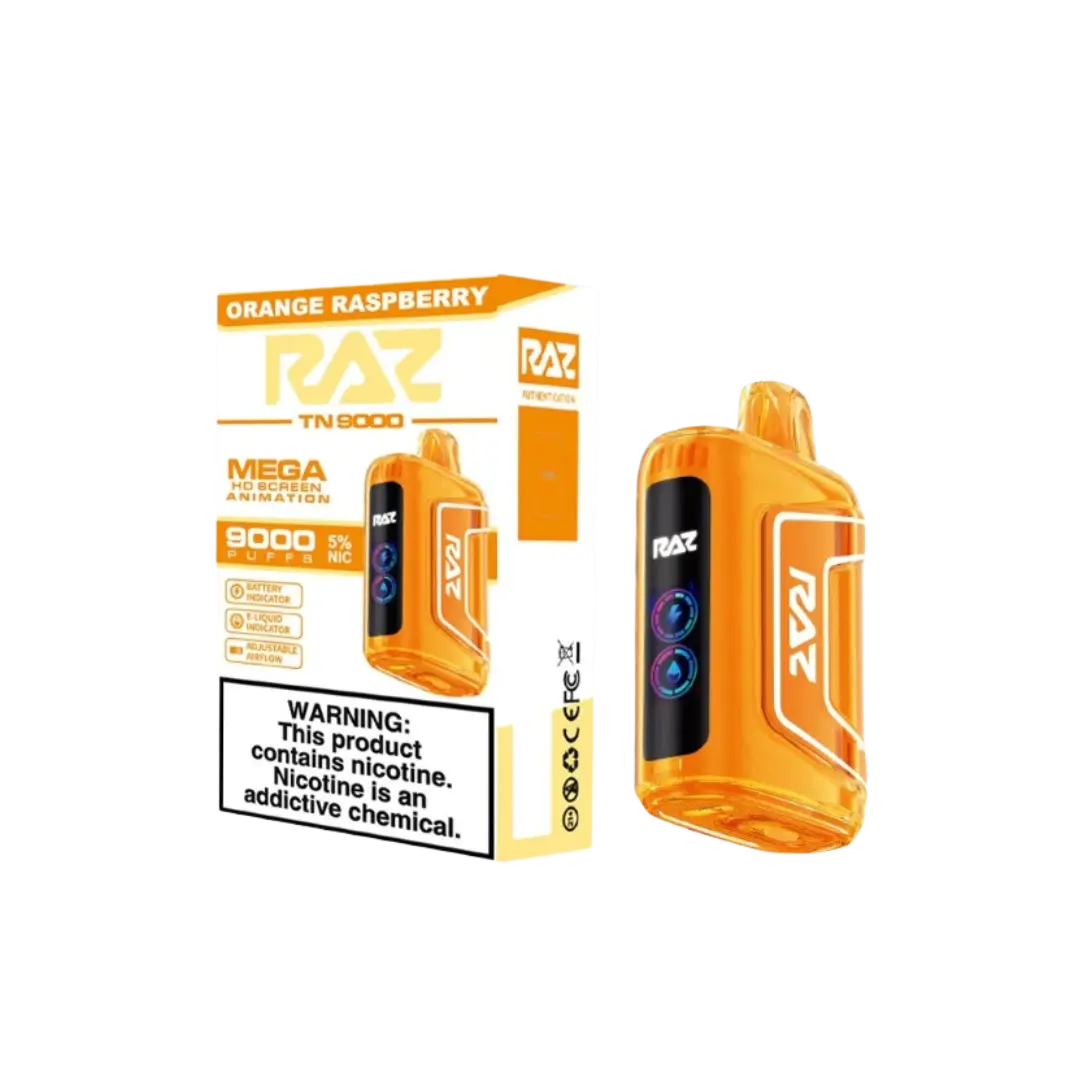 RAZ TN9000 MEGA 9000 PUFFS DISPOSABLE RAZ