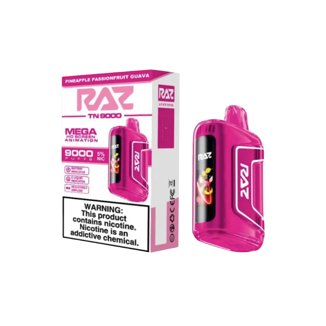 RAZ TN9000 MEGA 9000 PUFFS DISPOSABLE RAZ