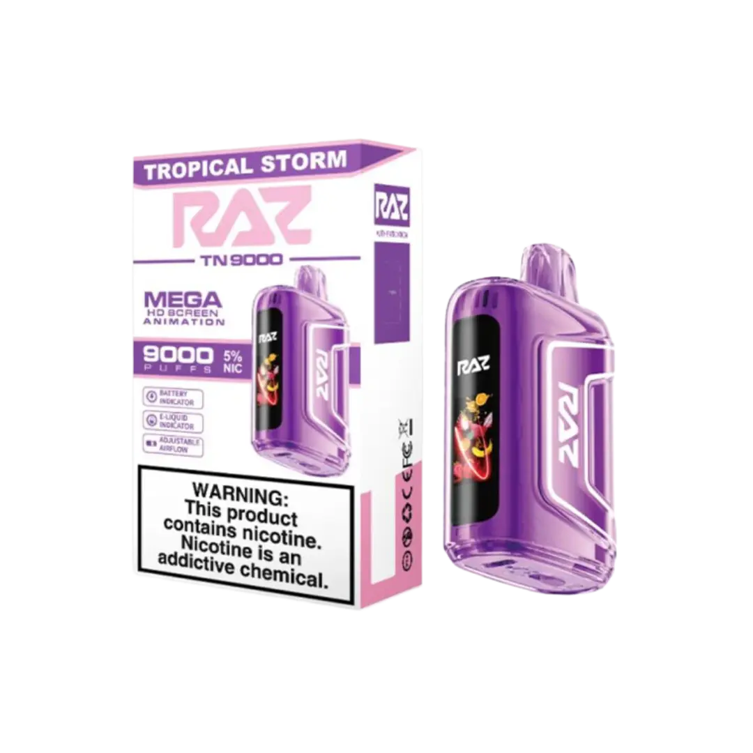RAZ TN9000 MEGA 9000 PUFFS DISPOSABLE RAZ