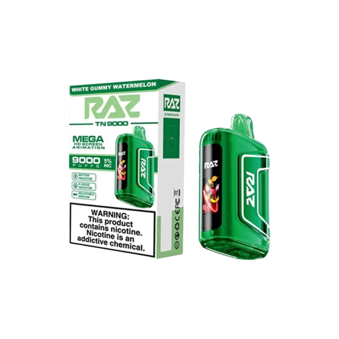 RAZ TN9000 MEGA 9000 PUFFS DISPOSABLE RAZ