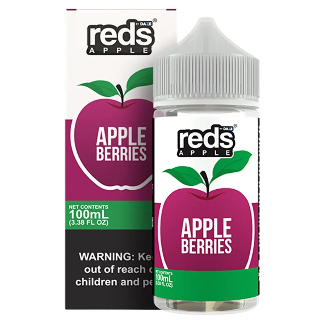 Reds Apple E-Liquid by 7 Daze 100mL 7 Daze