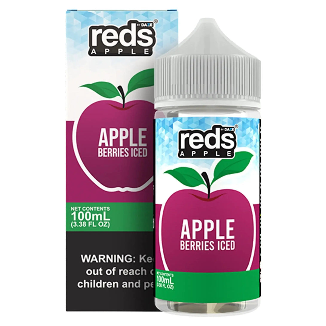 Reds Apple E-Liquid by 7 Daze 100mL 7 Daze