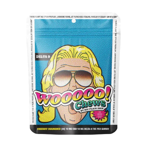 Ric Flair Drip Wooooo D9 Chews, 20CT, 400 mg Ric Flair Drip