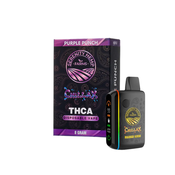 SERENITY HEMP CHILLAX THCA 8GM DISPOSABLE SERENITY