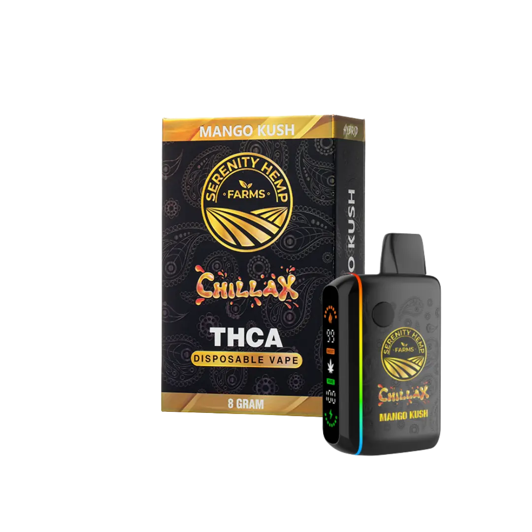 SERENITY HEMP CHILLAX THCA 8GM DISPOSABLE SERENITY