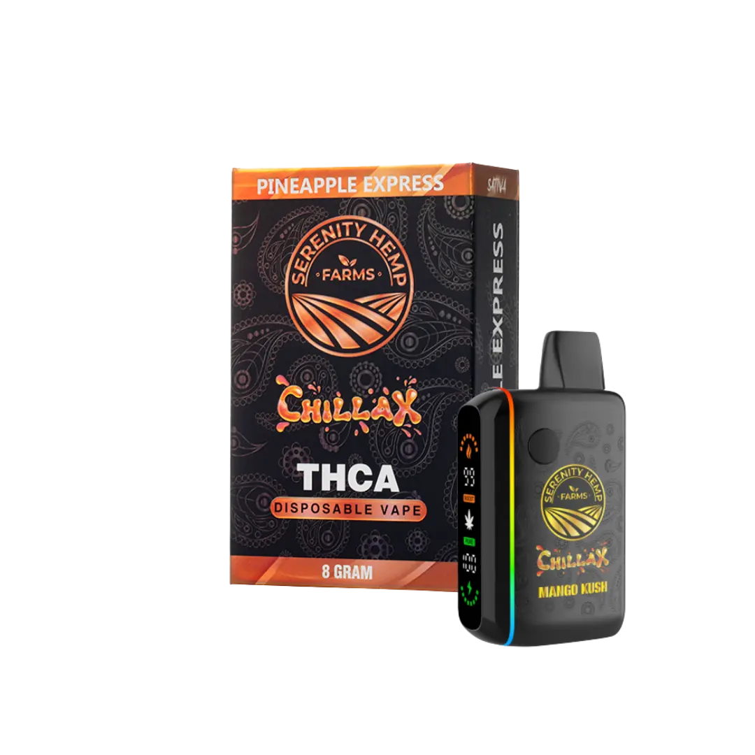 SERENITY HEMP CHILLAX THCA 8GM DISPOSABLE SERENITY