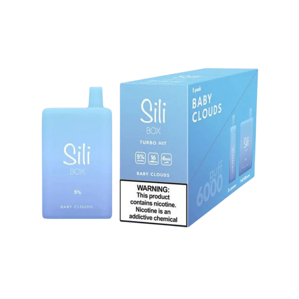 SILI BOX 6000 PUFF DISPOSABLE SILI BOX TURBO