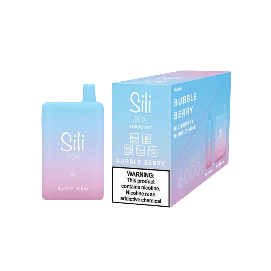 SILI BOX 6000 PUFF DISPOSABLE SILI BOX TURBO