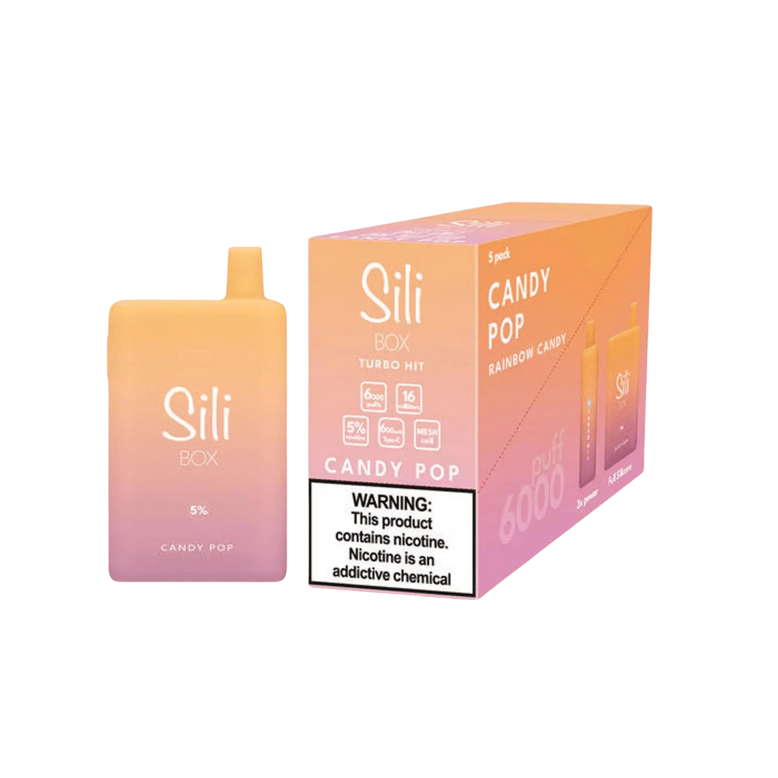 SILI BOX 6000 PUFF DISPOSABLE SILI BOX TURBO