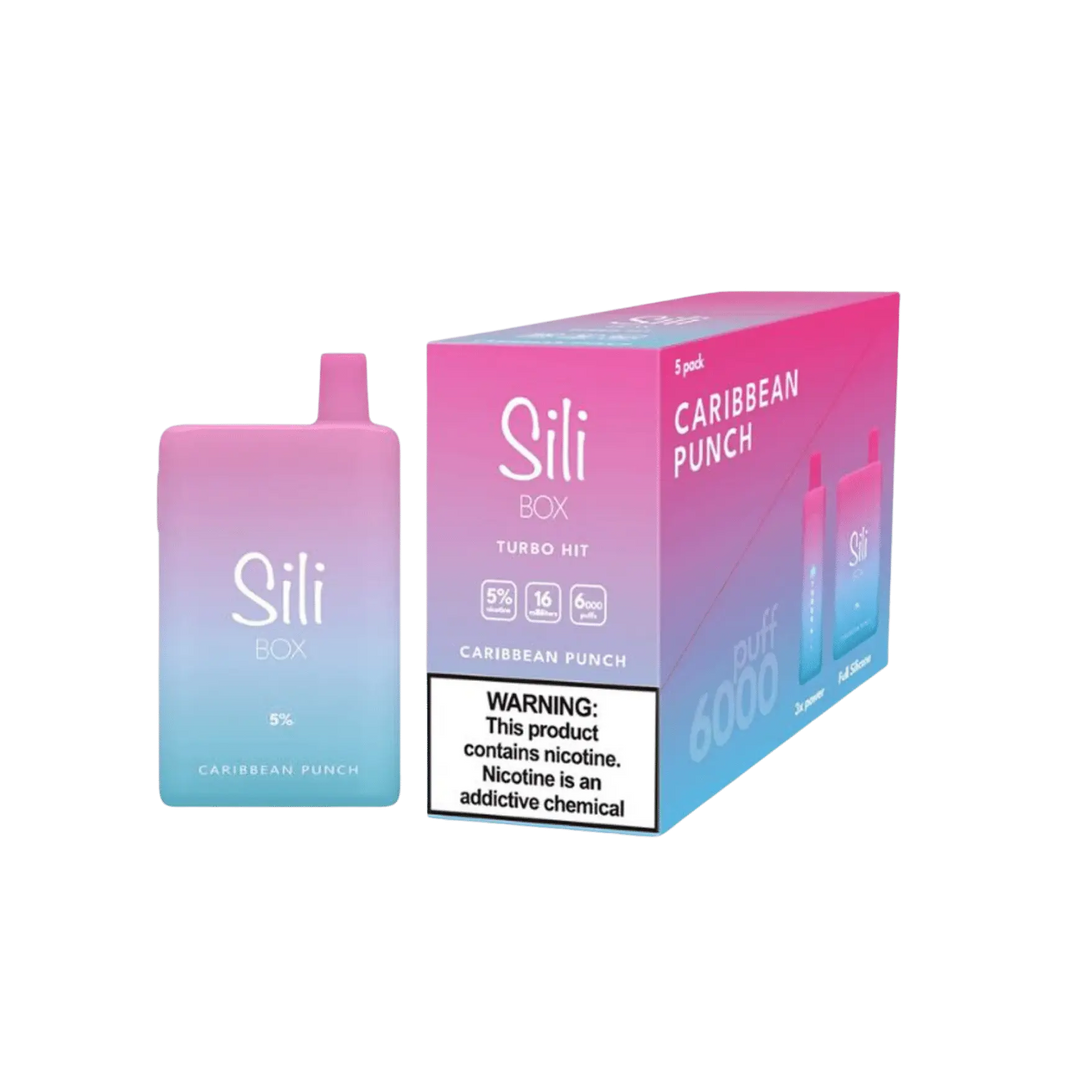 SILI BOX 6000 PUFF DISPOSABLE SILI BOX TURBO