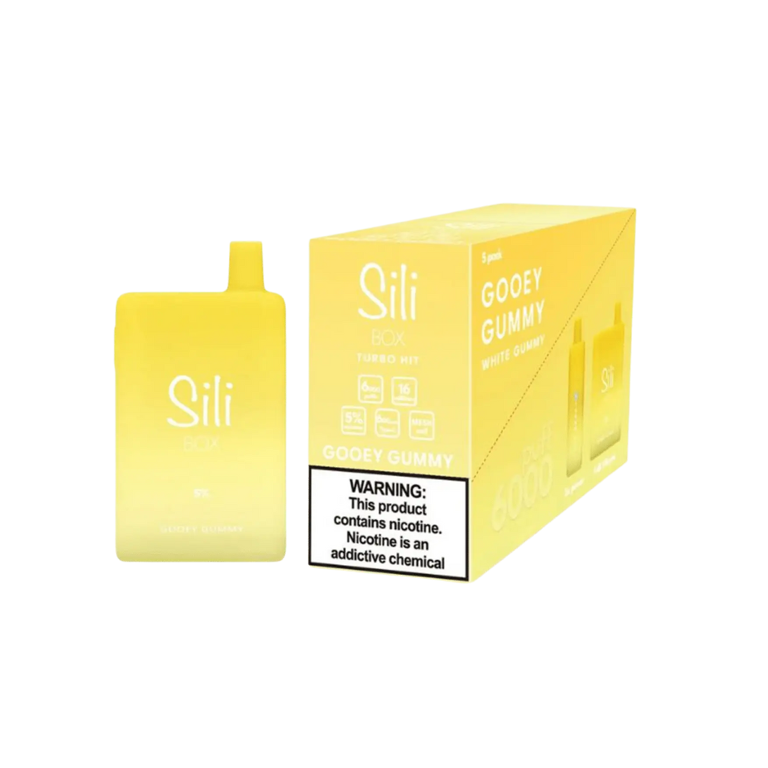 SILI BOX 6000 PUFF DISPOSABLE SILI BOX TURBO