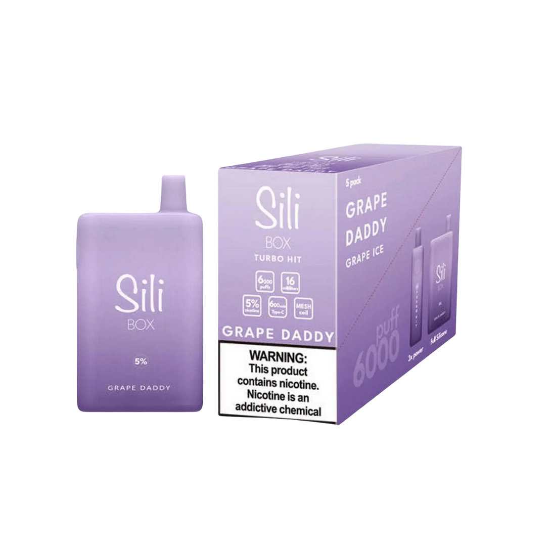 SILI BOX 6000 PUFF DISPOSABLE SILI BOX TURBO