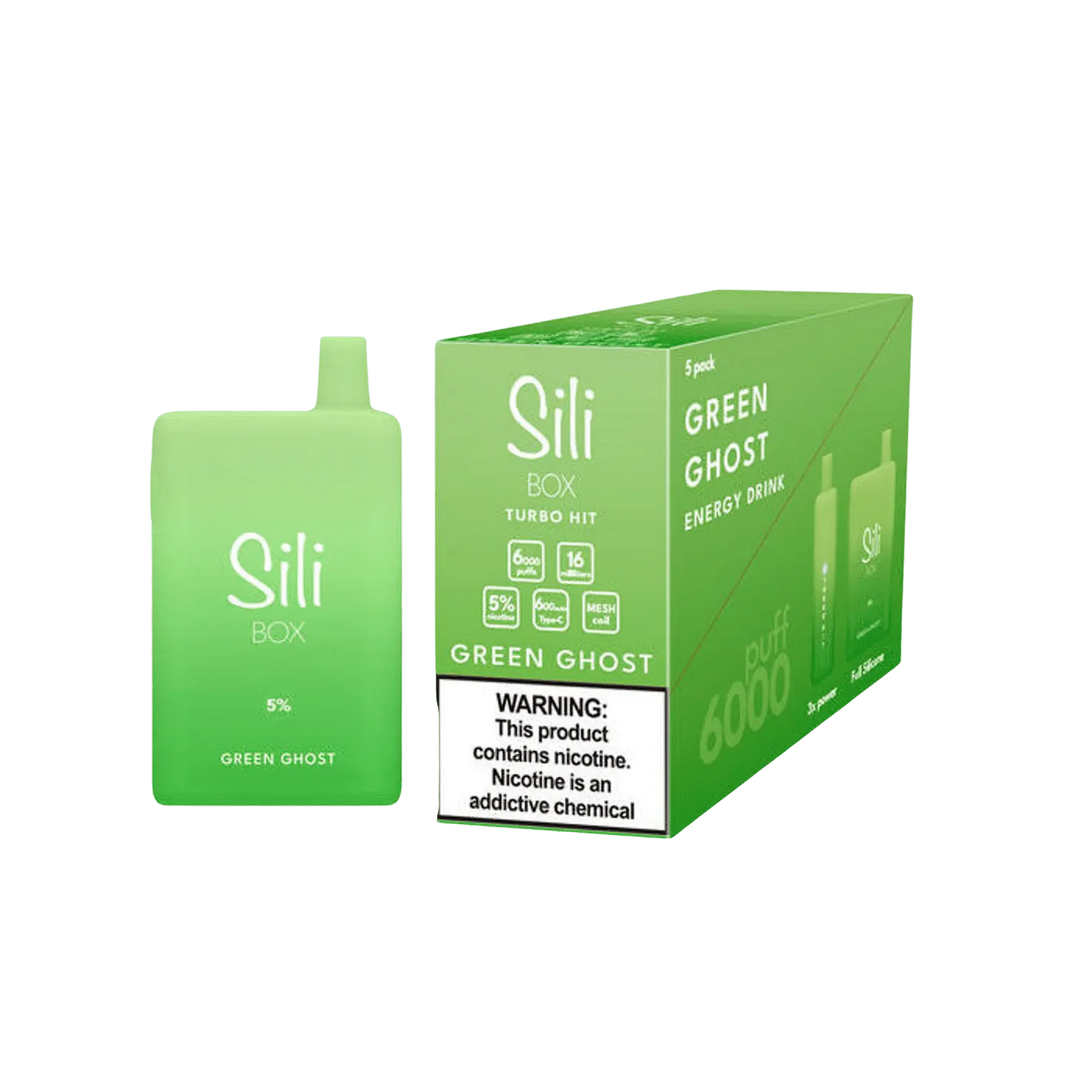SILI BOX 6000 PUFF DISPOSABLE SILI BOX TURBO