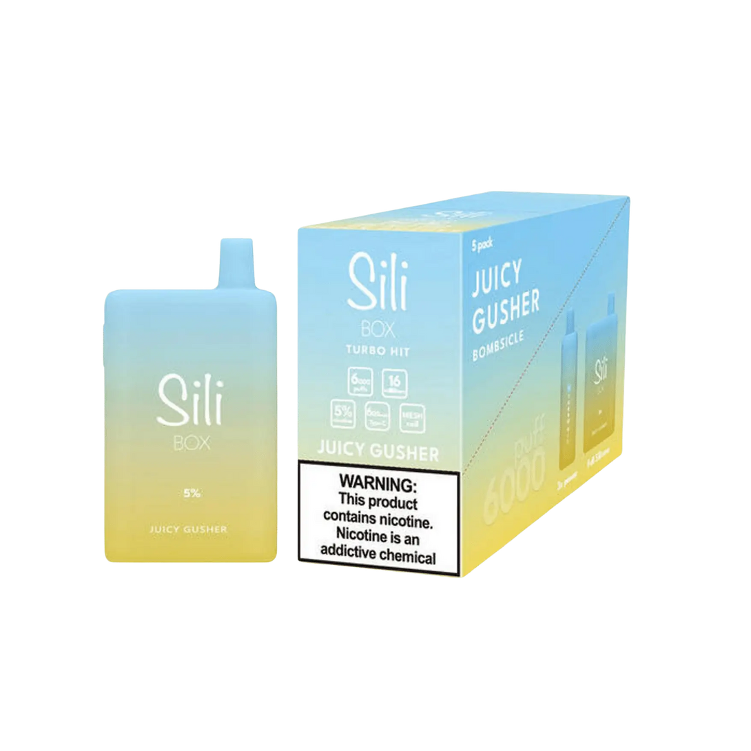 SILI BOX 6000 PUFF DISPOSABLE SILI BOX TURBO