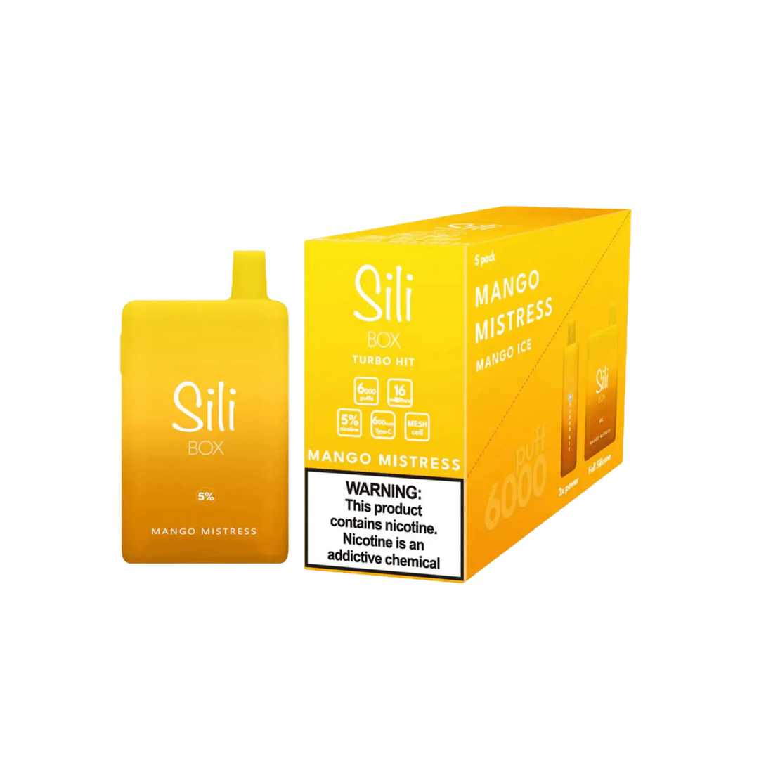 SILI BOX 6000 PUFF DISPOSABLE SILI BOX TURBO