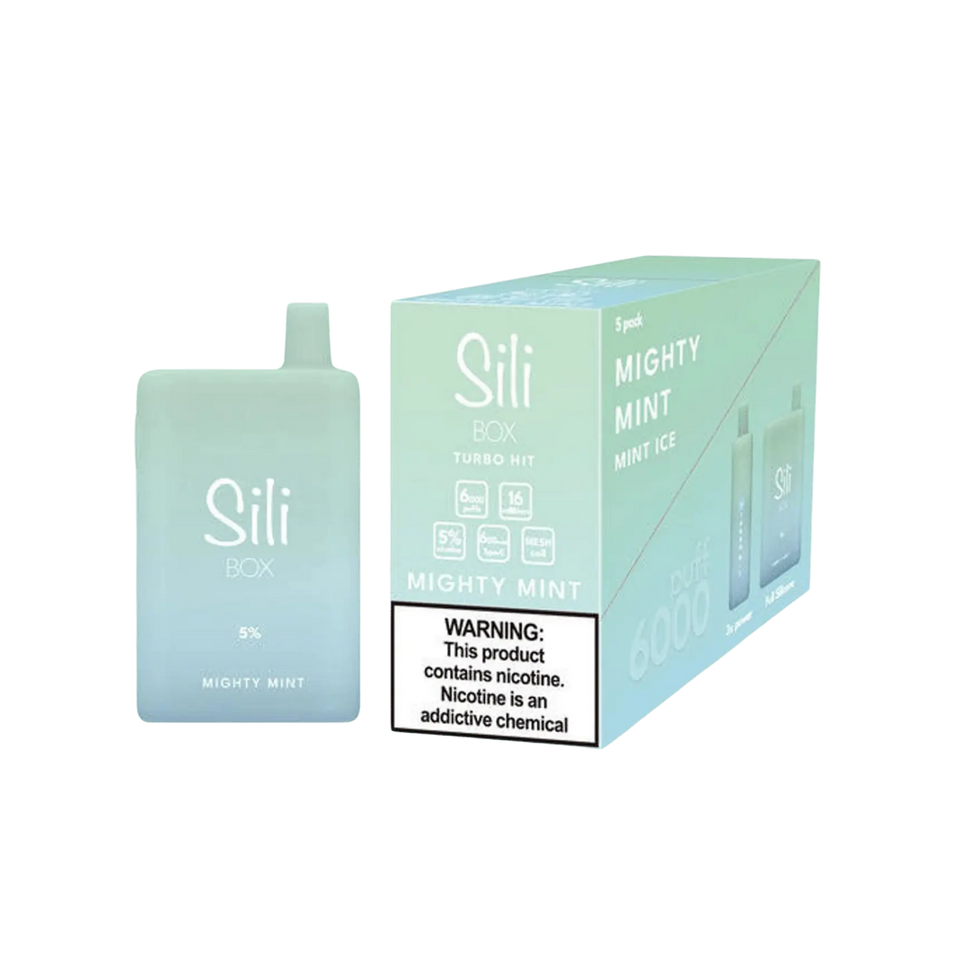 SILI BOX 6000 PUFF DISPOSABLE SILI BOX TURBO
