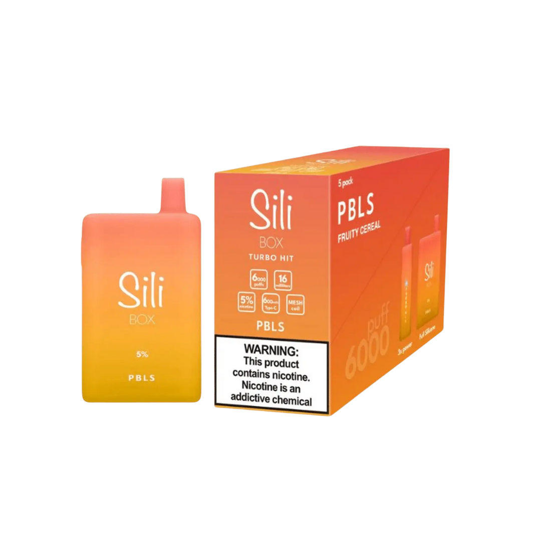 SILI BOX 6000 PUFF DISPOSABLE SILI BOX TURBO