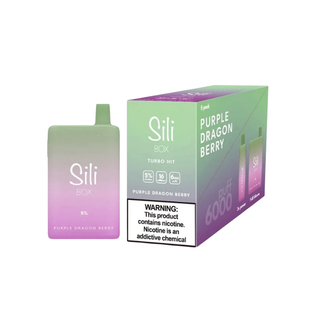 SILI BOX 6000 PUFF DISPOSABLE SILI BOX TURBO