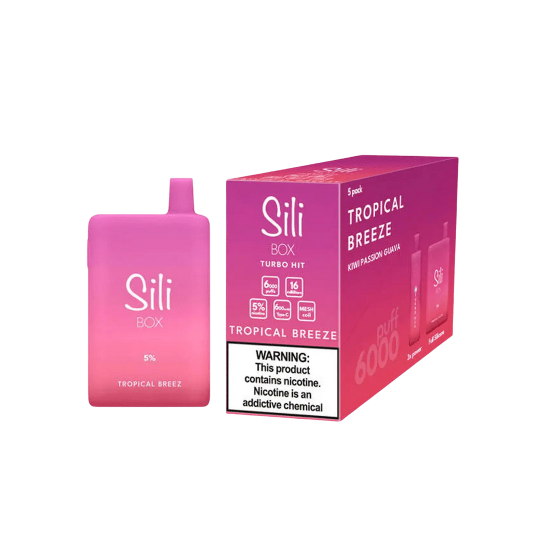 SILI BOX 6000 PUFF DISPOSABLE SILI BOX TURBO
