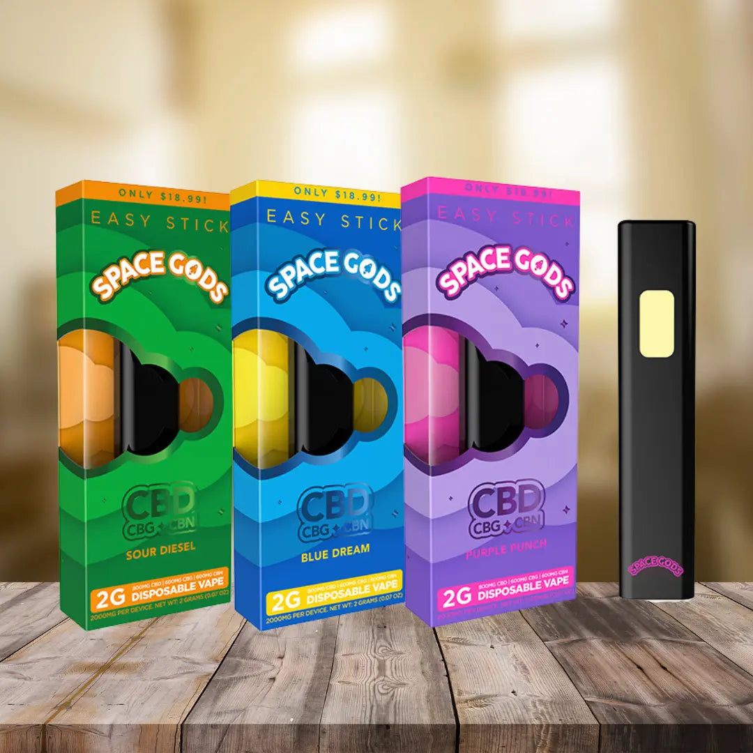 SPACE GODS EASY STICK 2GM CBD DISPOSABLE SPACE GODS