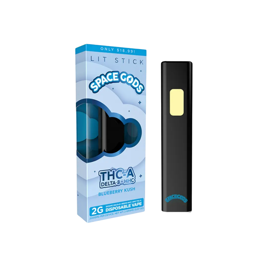 SPACE GODS LIT STICK 2GM THC-A DISPOSABLE SPACE GODS