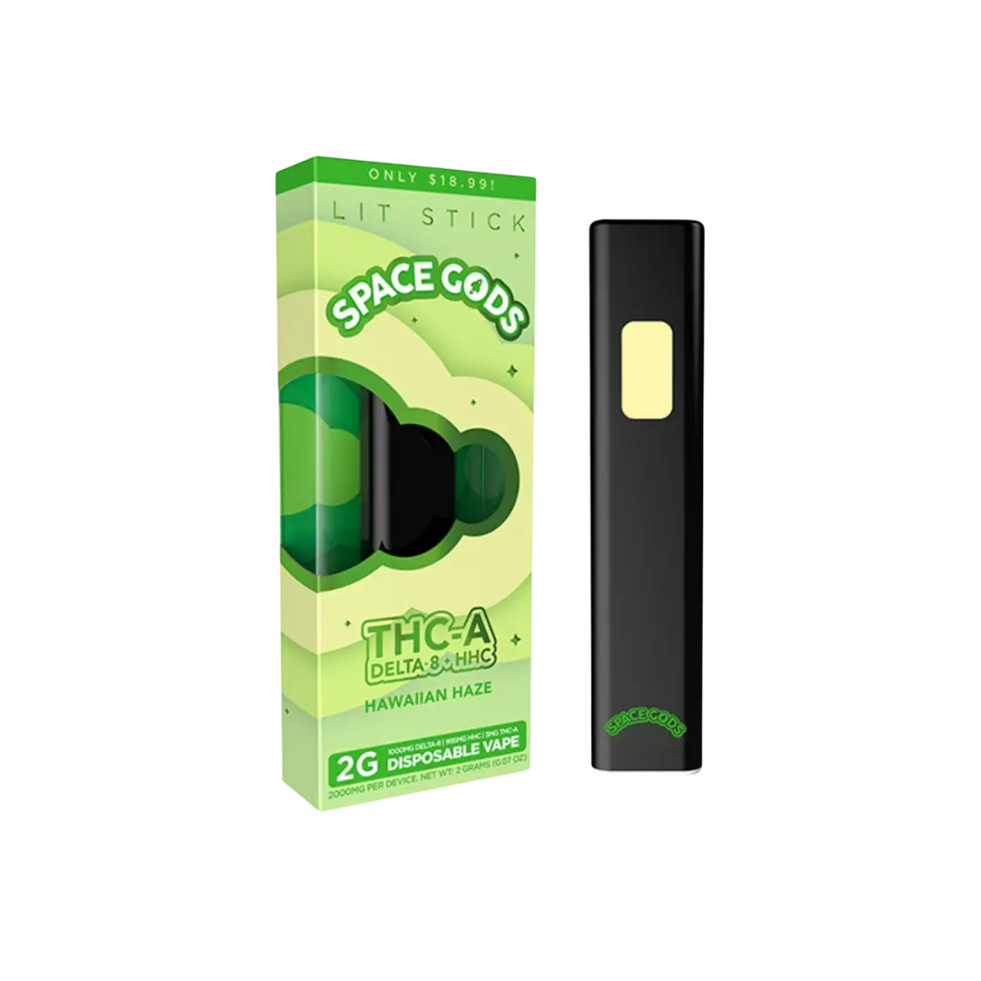 SPACE GODS LIT STICK 2GM THC-A DISPOSABLE SPACE GODS