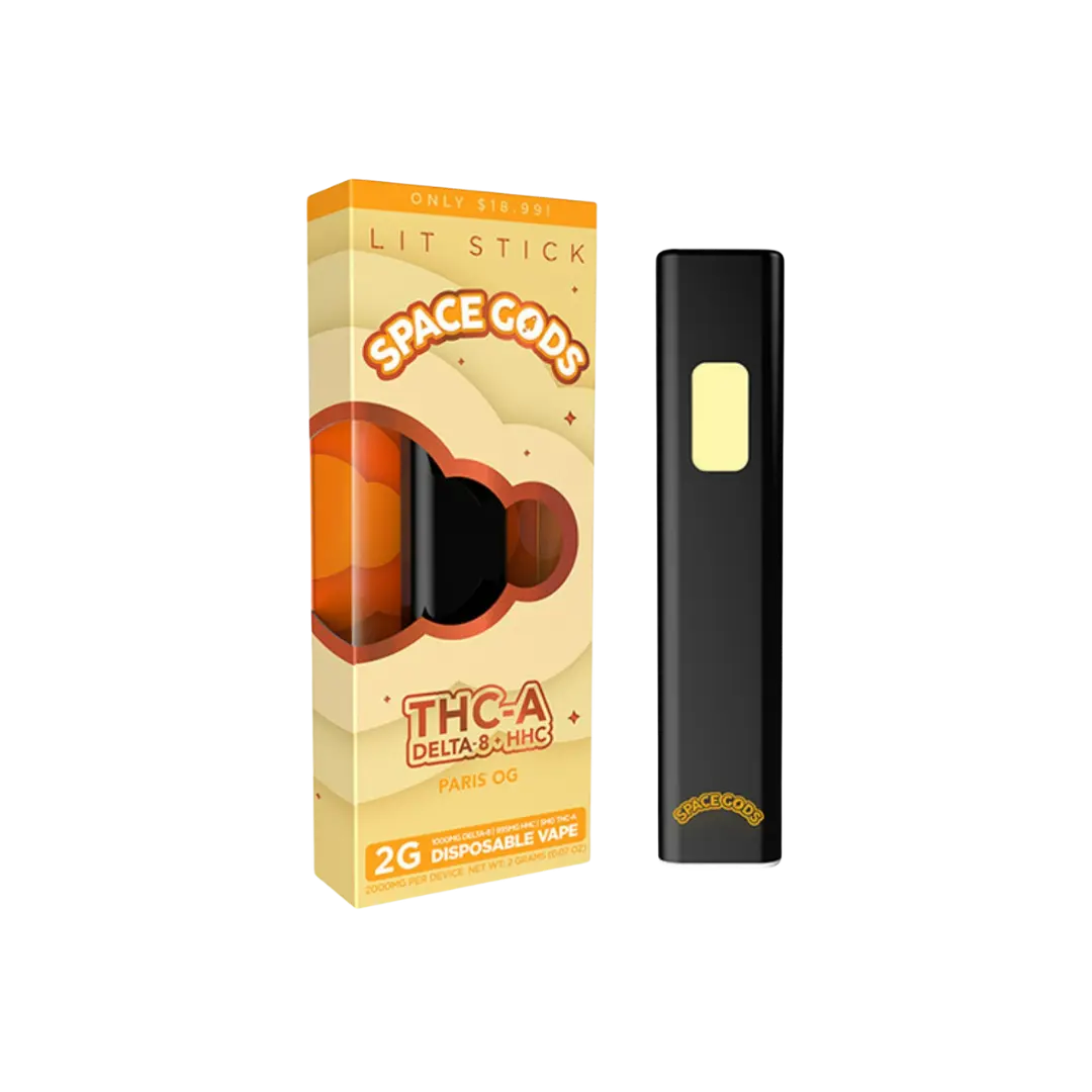 SPACE GODS LIT STICK 2GM THC-A DISPOSABLE SPACE GODS